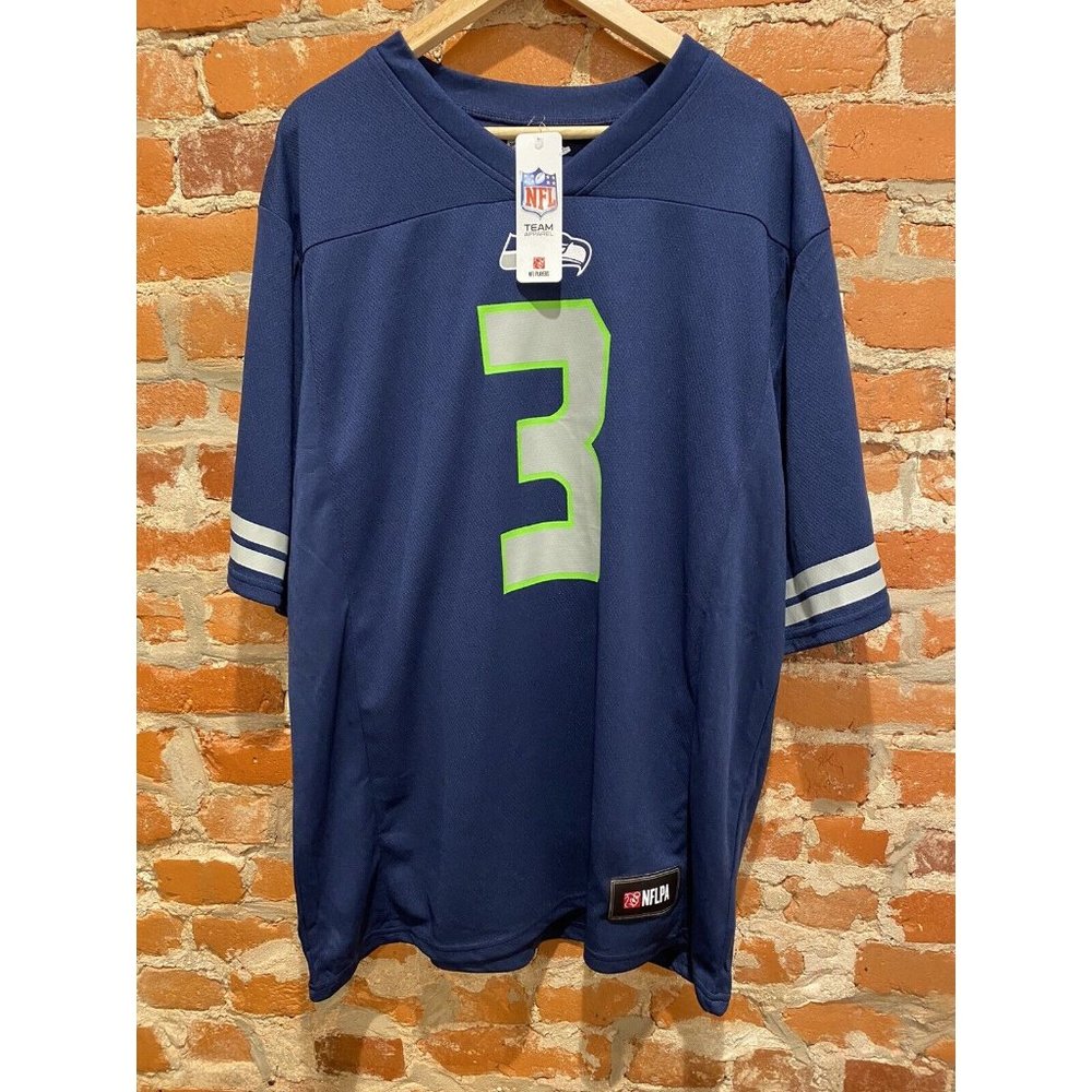 Russell Wilson #3 Seahawks NFL Team Apparel Men’s  Size XL Jersey Seattle